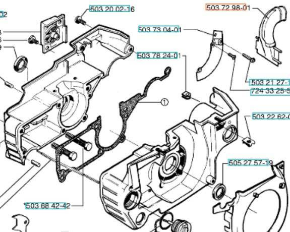 Kolektor Husqvarna 51