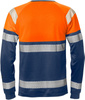 KOSZULKA ODBLASKOWA Z DŁUGIM RĘKAWEM FRISTADS HI-VIZ KLASY 1 7519 THV