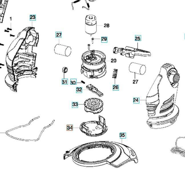 Pokrywa głowicy Gardena Husqvarna