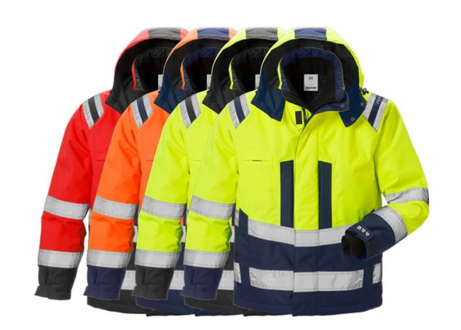 DAMSKA KURTKA ZIMOWA ODBLASKOWA FRISTADS HI-VIZ AIRTECH® KLASY 3 4037 GTT