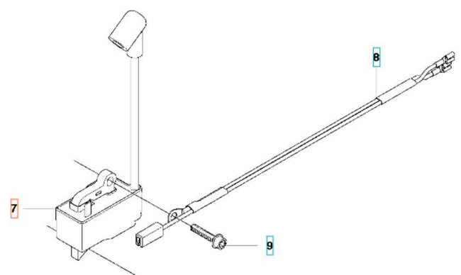 Moduł zapłonowy Husqvarna 435, 445, 450 OD 2011