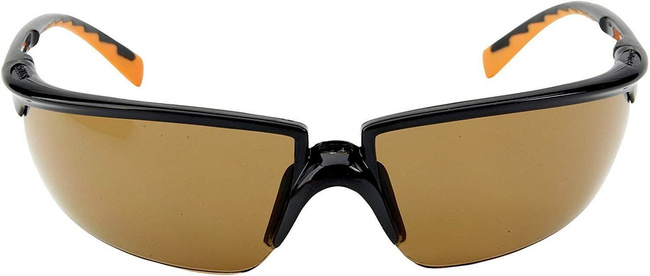Okulary ochronne 3M Solus brązowe