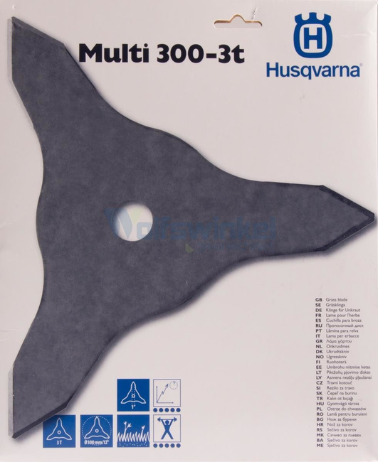 Trójząb tnący Husqvarna 300-3t