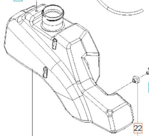 Tulejka Husqvarna Z272F
