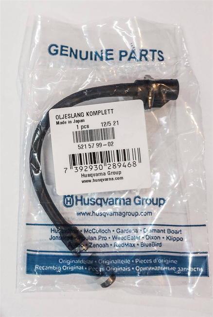 Wężyk oleju 543 XP 543 XPG - komplet