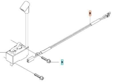 Wiązka przewodów Husqvarna 445 450