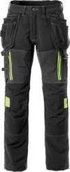 SPODNIE STRETCH FRISTADS 2566 STP CZARNE