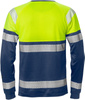 KOSZULKA ODBLASKOWA Z DŁUGIM RĘKAWEM FRISTADS HI-VIZ KLASY 1 7519 THV