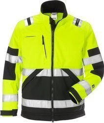 KURTKA ODBLASKOWA SOFTSHELL FRISTADS HI-VIZ KLASY 2 4083 WYH