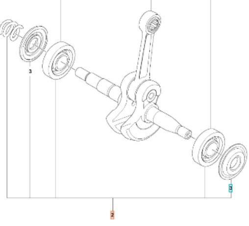 Zestaw naprawczy Husqvarna 130