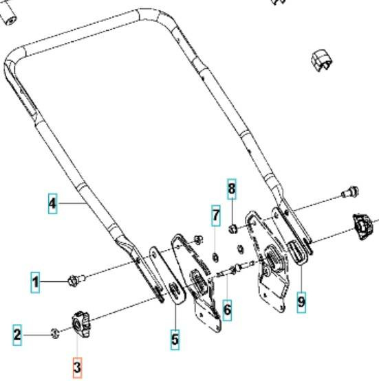 Pokrętło Husqvarna 140