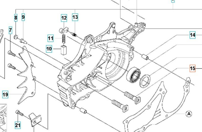 Śruba prowadnicy 555 560 550,545