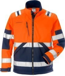 KURTKA ODBLASKOWA SOFTSHELL FRISTADS HI-VIZ KLASY 2 4083 WYH