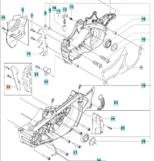 Zderzak Husqvarna 545 550
