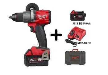 Wiertarko-wkrętarka udarowa Milwaukee M18FPD2-502C