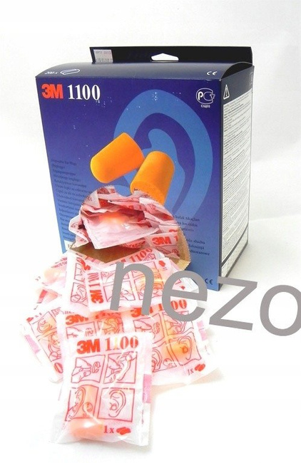 Zatyczki 3M 1100 - 200 par/karton