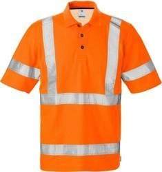 KOSZULKA POLO ODBLASKOWA FRISTADS HI-VIZ KLASY 3 7025 PHV