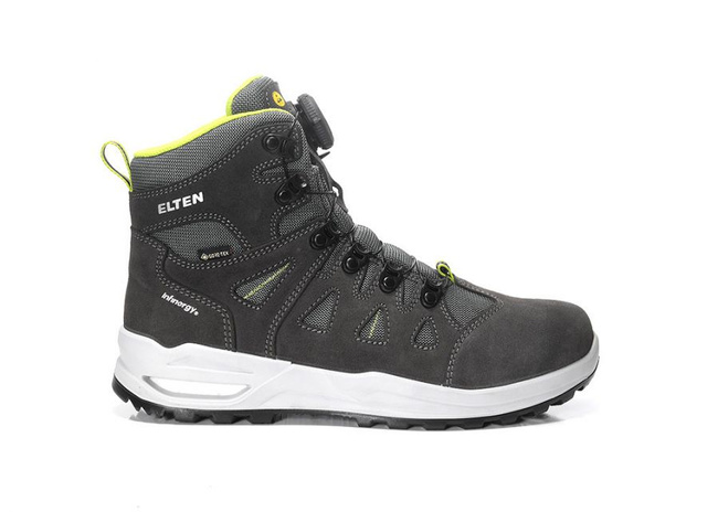 BUTY OCHRONNE ELTEN RILEY XXF BOA® GTX GREY-LIME MID ESD O2 WR CI