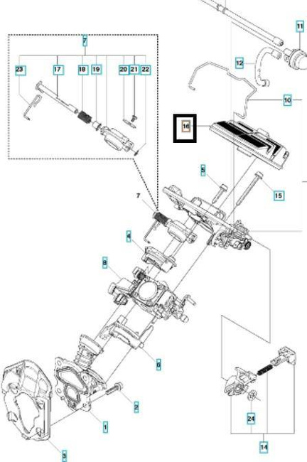 Filtr Powietrza Husqvarna 445