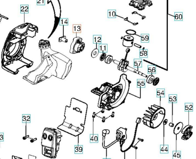 Zestaw zabieraki z uchwytem Husqvarna 125R