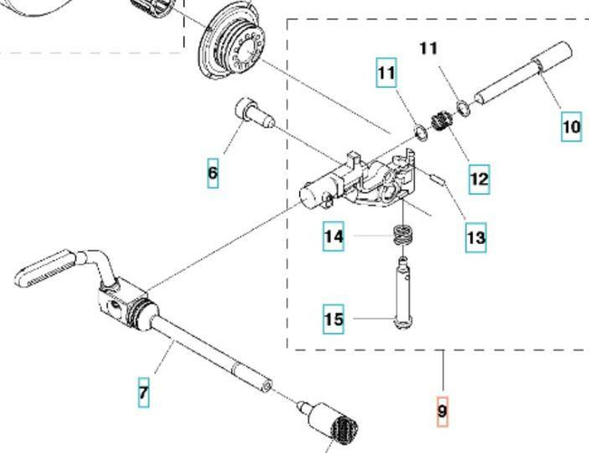 Pompa oleju Husqvarna 346 XP 353