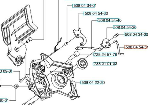 Ramię Husqvarna 321