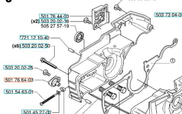 Wychwytnik Husqvarna 51