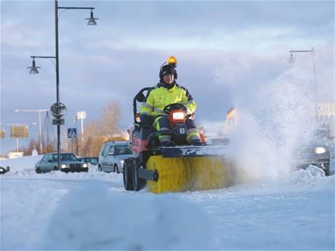 Szczotka obrotowa do traktorka Husqvarna 100 cm
