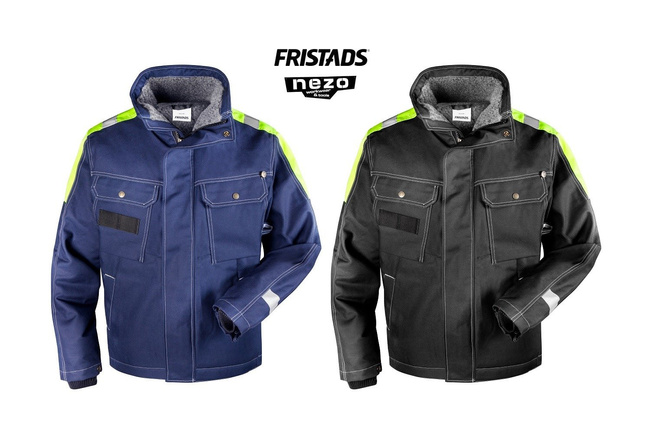 BAWEŁNIANA KURTKA ZIMOWA FRISTADS ORIGINAL 447 FASI