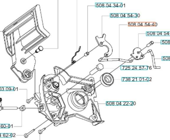 Ramię Husqvarna 321 elektryczna