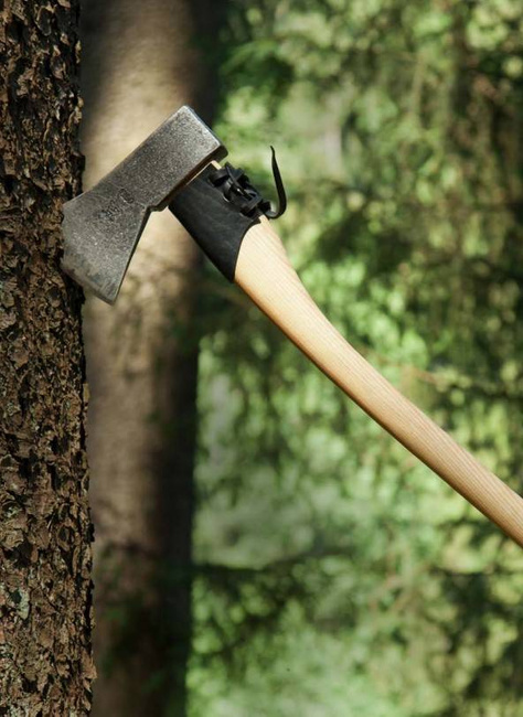 Siekiera leśna 1.6kg styl jesion pokostowane