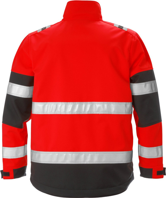 KURTKA ODBLASKOWA SOFTSHELL FRISTADS HI-VIZ KLASY 2 4083 WYH