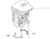 Uszczelka cylindra Husqvarna 135 435 440