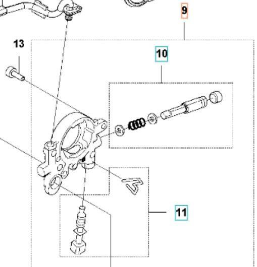 Pompa oleju Husqvarna