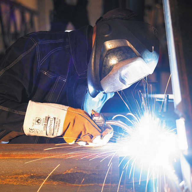 Rękawice spawalnicze Granberg Miodowe 106.1690K