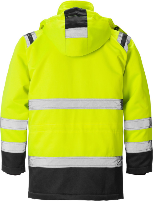 ZIMOWA KURTKA PARKA ODBLASKOWA FRISTADS HI-VIZ KLASY 3 4042 PP