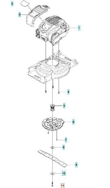 Śruba noża lc247 lc353
