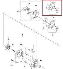 Bęben sprzęgła T425 3/8