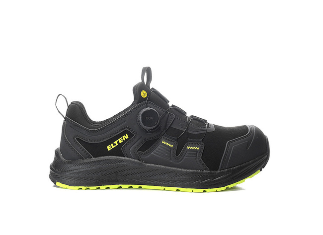 BUTY OCHRONNE ELTEN IVAR XXNF BOA® black-lime Low ESD S3S