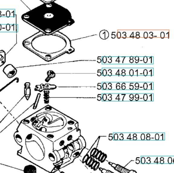 Przegroda Husqvarna 51