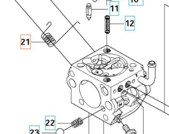 Sprężyna Husqvarna 323R
