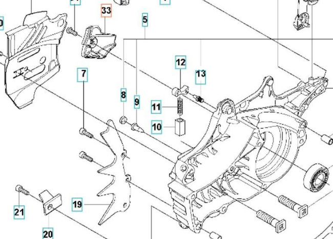 Prowadnik łańcucha Husqvarna 556