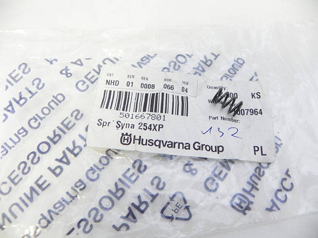 Sprężyna gaźnika Husqvarna 254XP