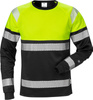 KOSZULKA ODBLASKOWA Z DŁUGIM RĘKAWEM FRISTADS HI-VIZ KLASY 1 7519 THV