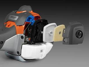 Wykaszarka spalinowa Husqvarna 525RX Mark II 45 cm 1 kW 5,5 kg + olej Husqvarna