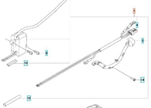 Moduł zapłonowy Husqvarna KPL. 545