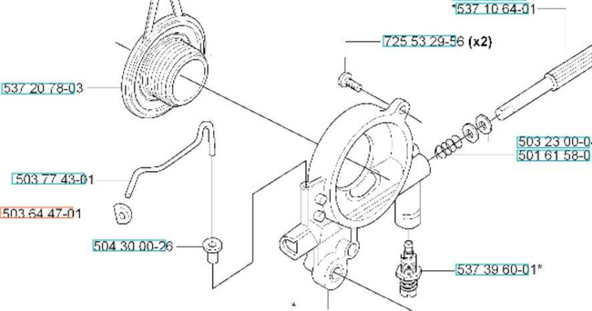 Uszczelka Husqvarna 365