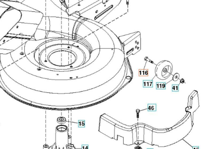 Śruba Husqvarna YT150