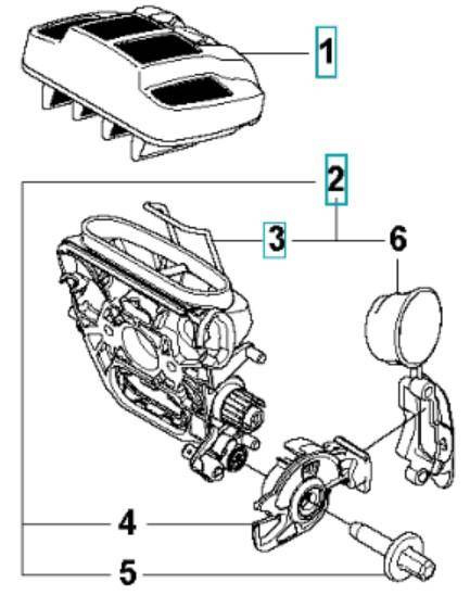 Filtr powietrza Husqvarna 560XP CZARNY