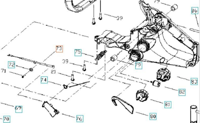 Linka Gazu Partner P340, P350, P360